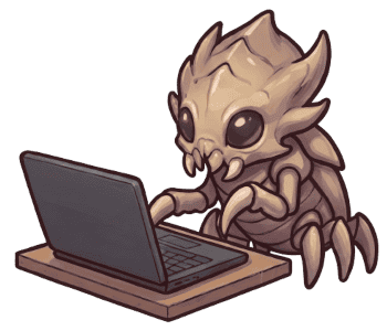 Little Brood With Laptop