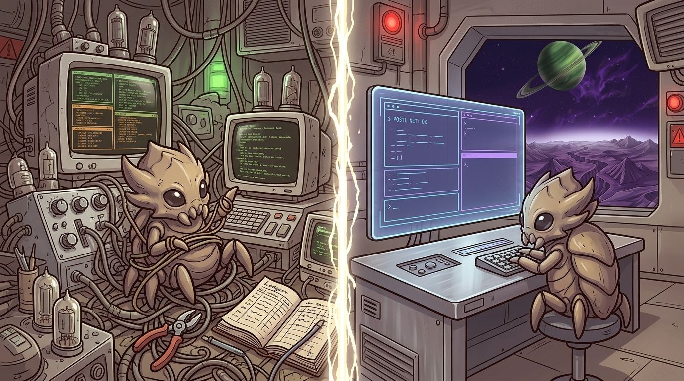 TUI vs JSON output for agents